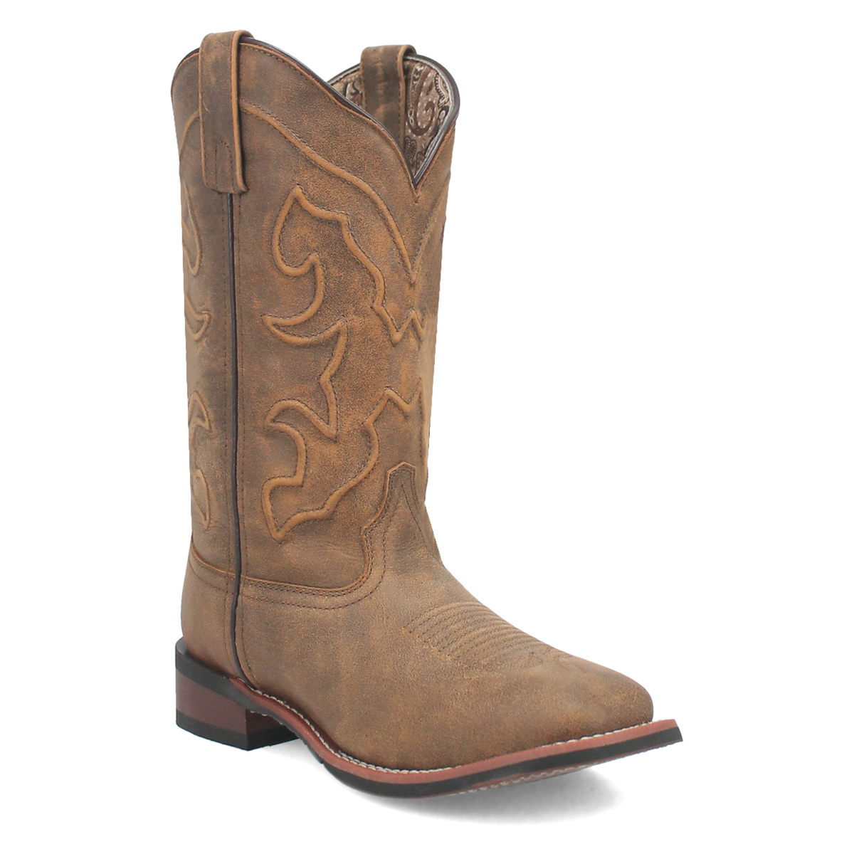 Laredo Women's Megan Leather Boot in Tan