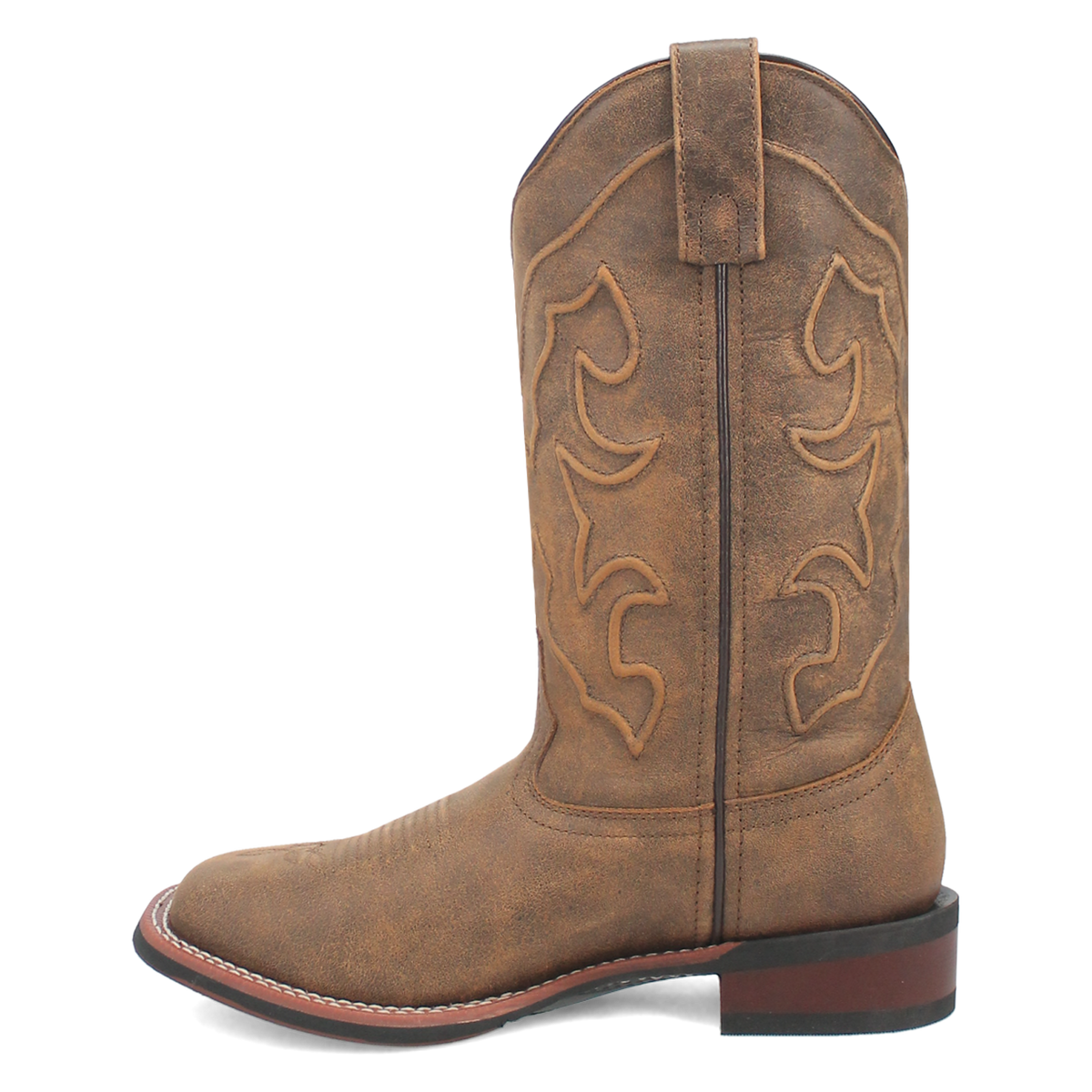 Laredo Women's Megan Leather Boot in Tan