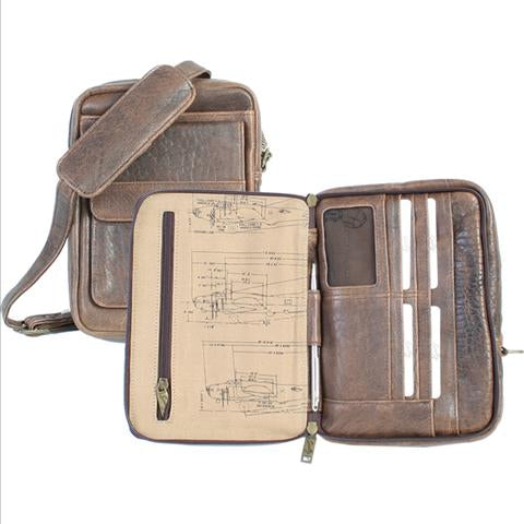 Scully Leather Shoulder Tote