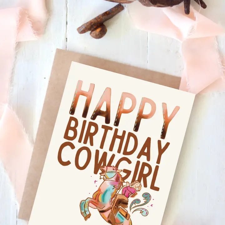 Western Greeting Cards by Tirzah Lane Art