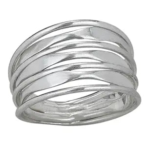 Banded Together Sterling Silver Ring