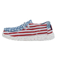 Hey Dude Wally Youth Patriotic- Stars And Stripes