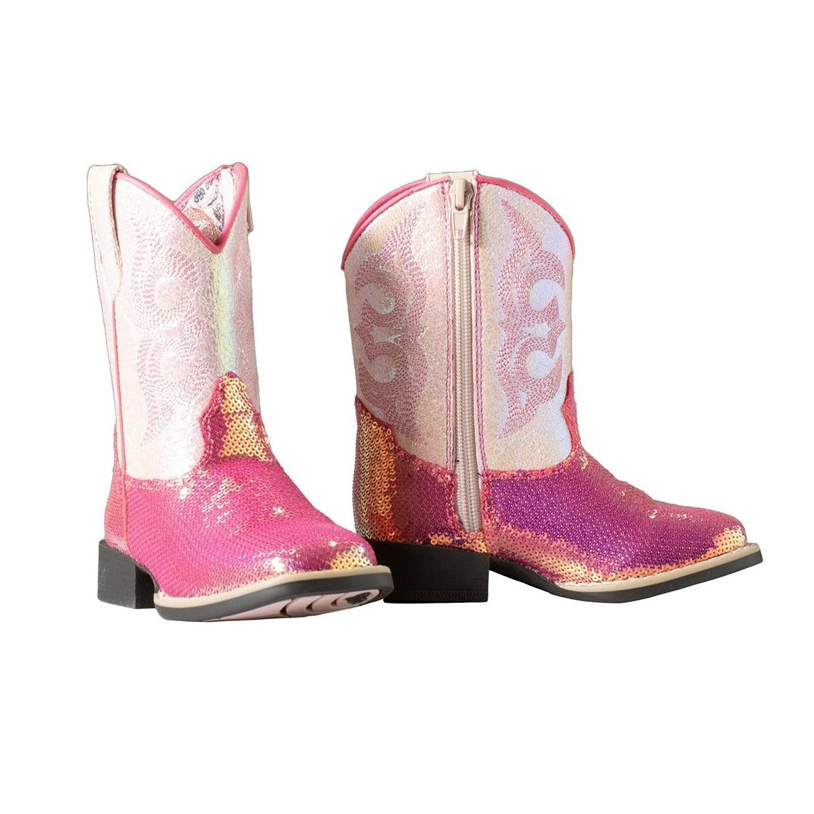 Twister Girl's Pink Krissy Toddler Boot