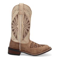 Laredo Women's Kite Days Boot in Brown & Bone