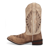 Laredo Women's Kite Days Boot in Brown & Bone