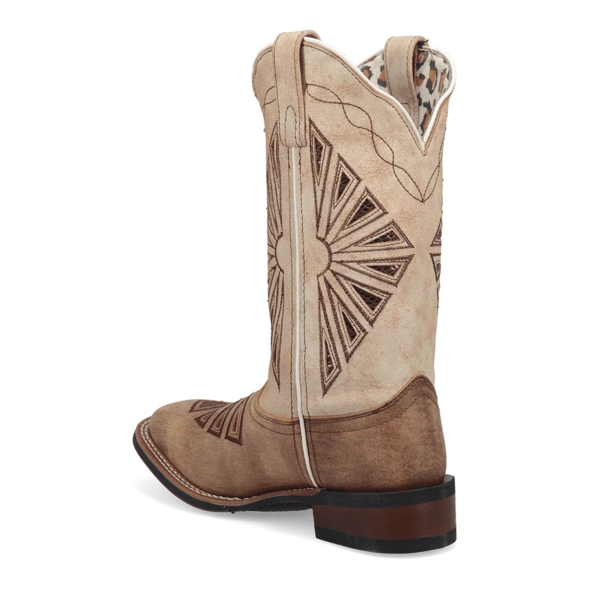 Laredo Women's Kite Days Boot in Brown & Bone