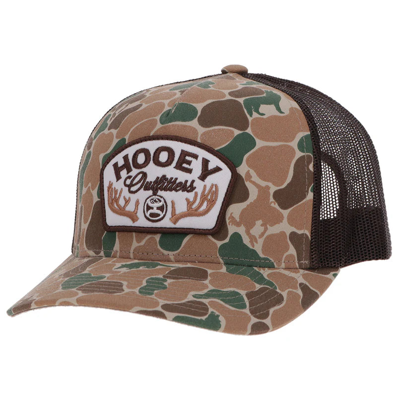 Hooey "Outfitters" Logo Patch Hat in Camo