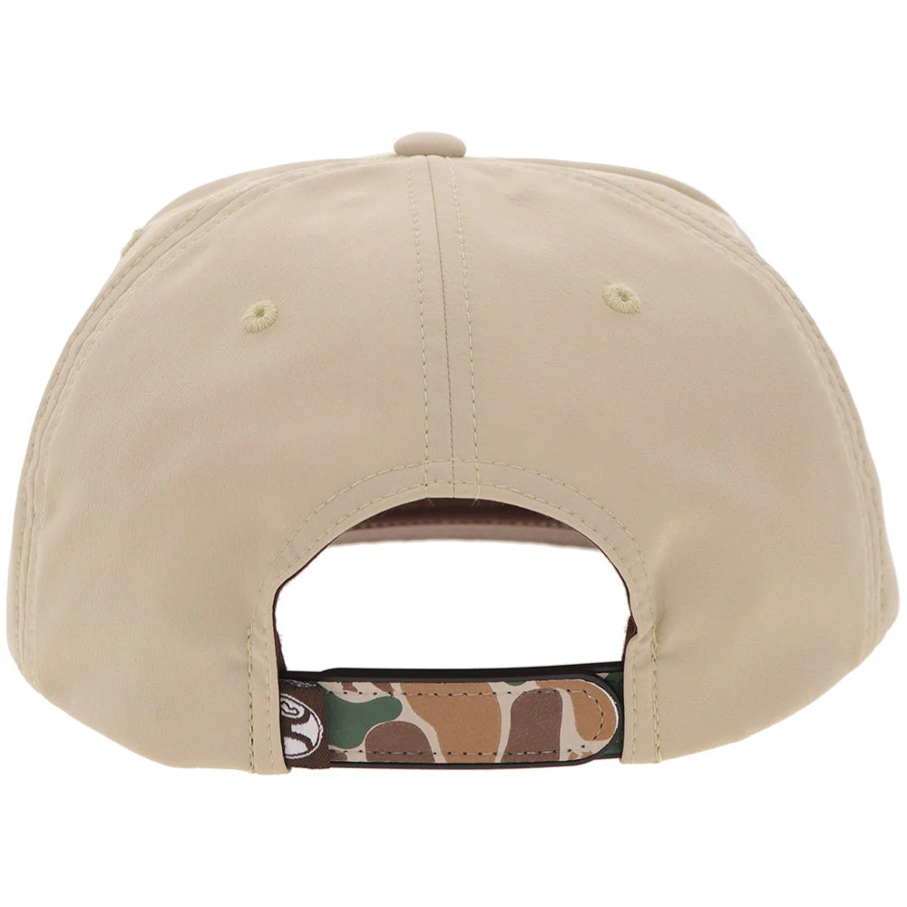 Hooey "Outfitters" Tan/Camo with Patch Hat