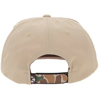 Hooey "Outfitters" Tan/Camo with Patch Hat