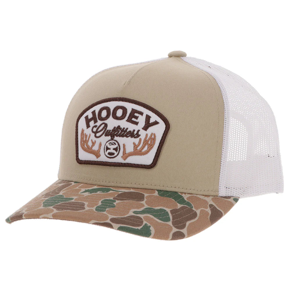 Hooey Youth "Outfitters" Tan & White W/ Patch