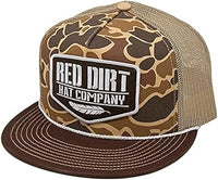 Red Dirt Hat Co. Youth "Duck" Rope Cap in Camo/Tan