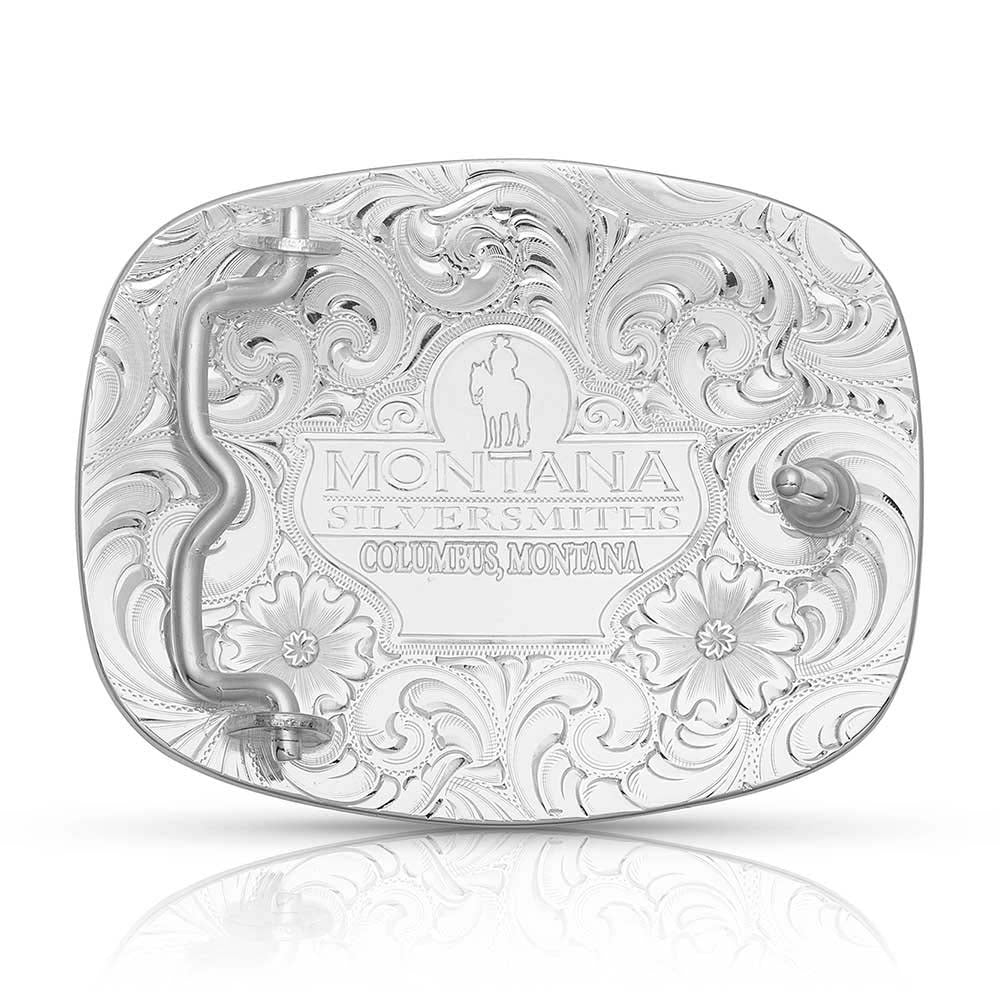 mens silver dress belt buckles Montana Silversmiths Grand Cowboy Belt Buckle