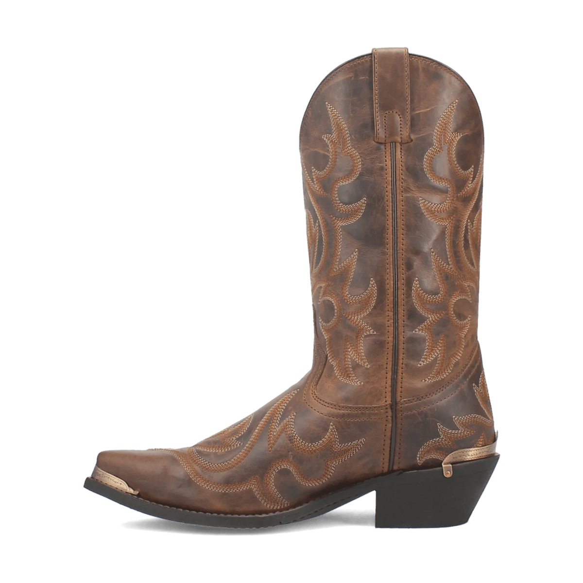 Laredo Men's Jameson Snip Toe Western Boot in Tan