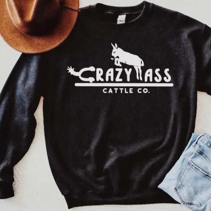 Crazy Ass Cattle Co. Crewneck
