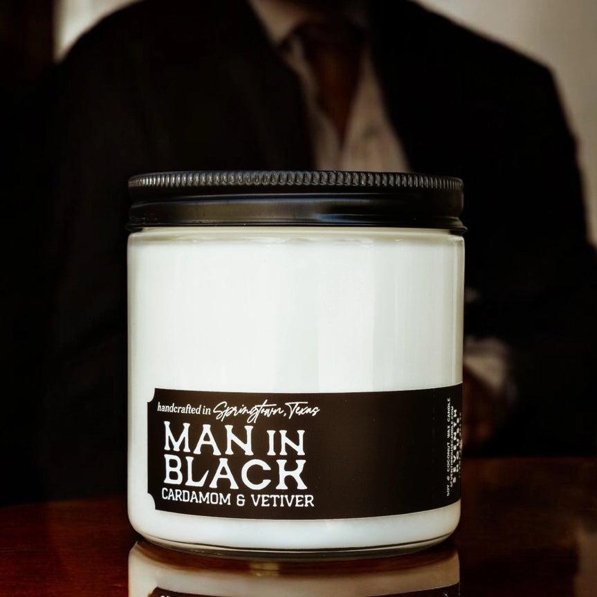 Seventh House "Man in Black" Candle