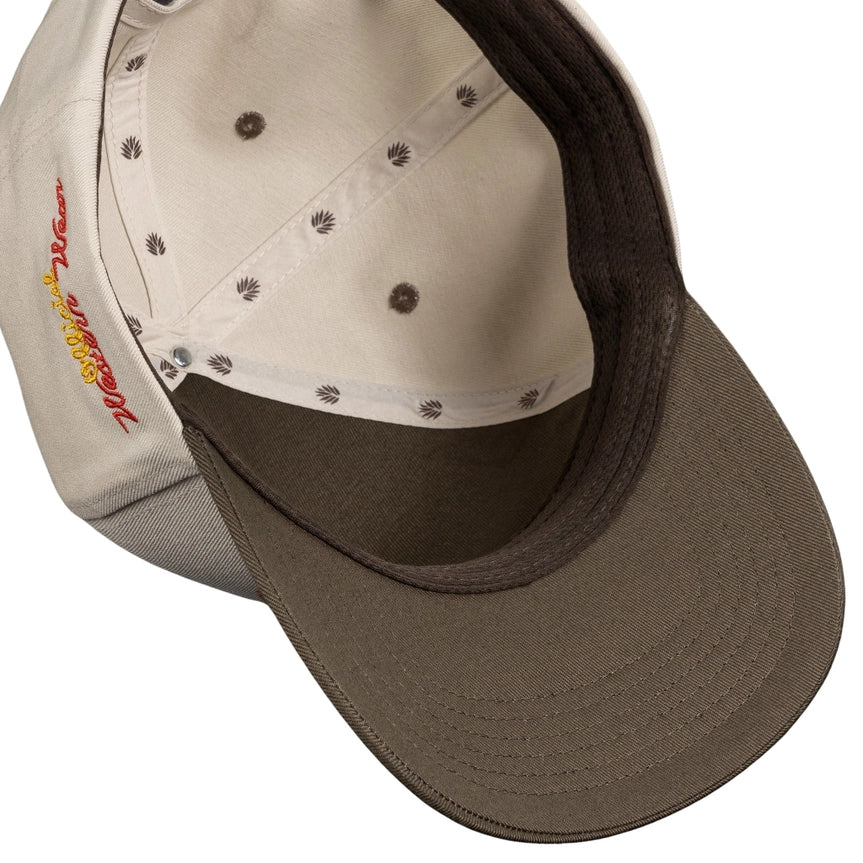 Sendero Provisions Co. "Official Western" Snapback Hat in White & Brown