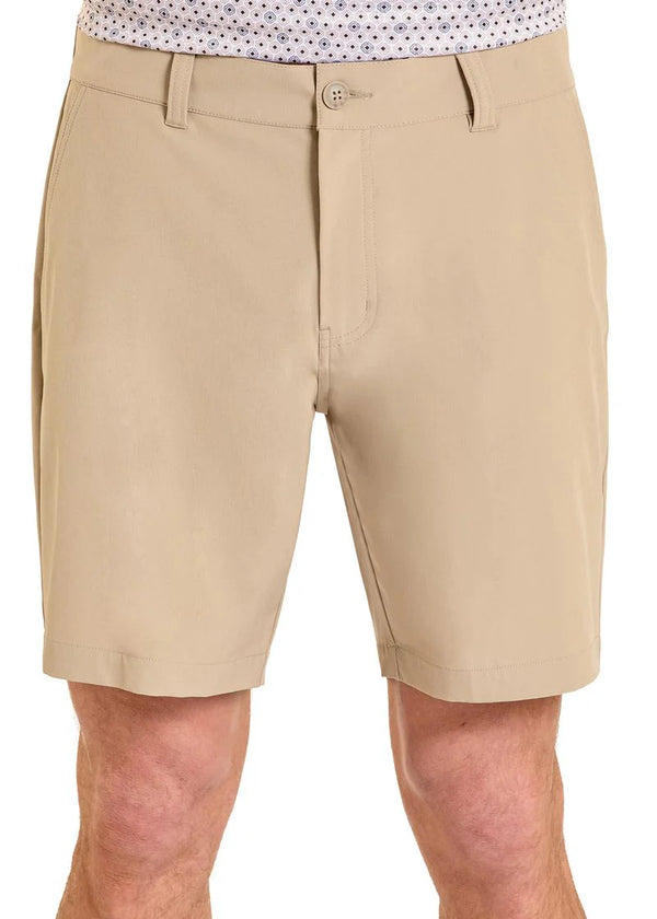 Rock & Roll Denim Men's 8" Chino Shorts in Khaki
