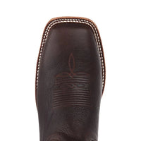 Tony Lama Men's 11" Alfredo Western Boot in Brown American Bison