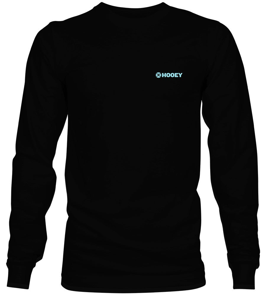 Hooey Men's Pro Rodeo Logo Long Sleeve Tee in Black – Branded