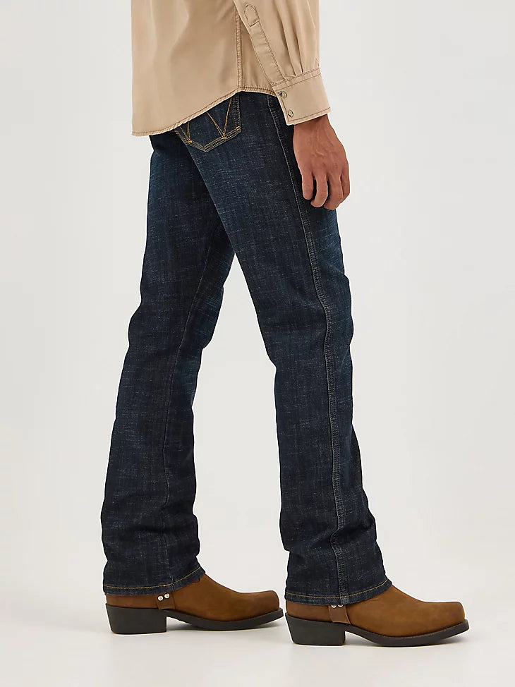 Wrangler Retro Men's Slim Fit Bootcut Jean in Dax