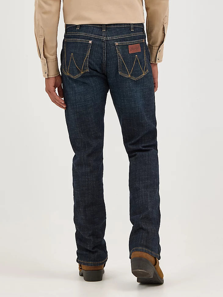 Wrangler Retro Men's Slim Fit Bootcut Jean in Dax