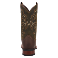 Laredo Men's Trailblazer Western Boot in Brown/Hunter Green