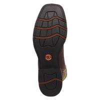 Laredo Men's Trailblazer Western Boot in Brown/Hunter Green