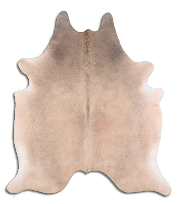 Jumbo Light Champagne Cowhide Rug