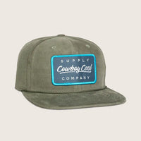 Cowboy Cool "Houlihan" Flat Bill Hat in Olive