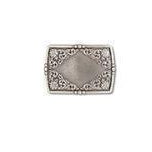 Ariat Rectangle Floral Engraved Belt Buckle