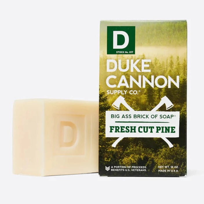 Duke Cannon Big Ass Brick of Soap in Illegally Cut Pine Soap