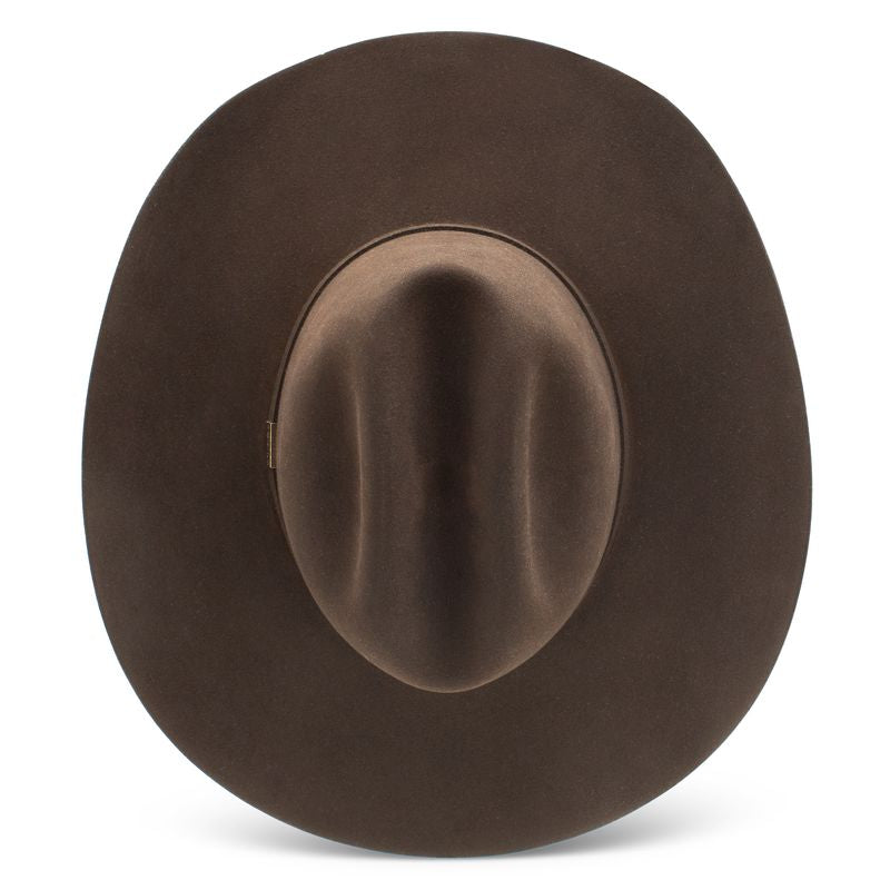 Resistol Five Star 5X Fur Blend Hat in Chocolate