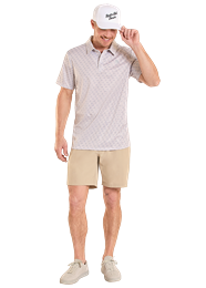 Rock & Roll Denim Men's 8" Chino Shorts in Khaki