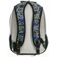 Hooey "Rockstar" Grey & Black Paisley Print