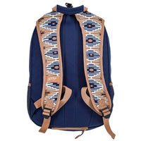 Hooey "Rockstar" Navy & Tan Aztec Print Backpack