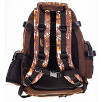 Hooey "Mule" Brown and Black Aztec Backpack
