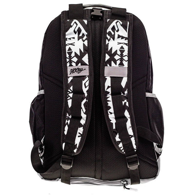 Hooey "Ox" Black and Grey Aztec Backpack