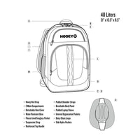 Hooey "Ox" Brown and Tan Backpack