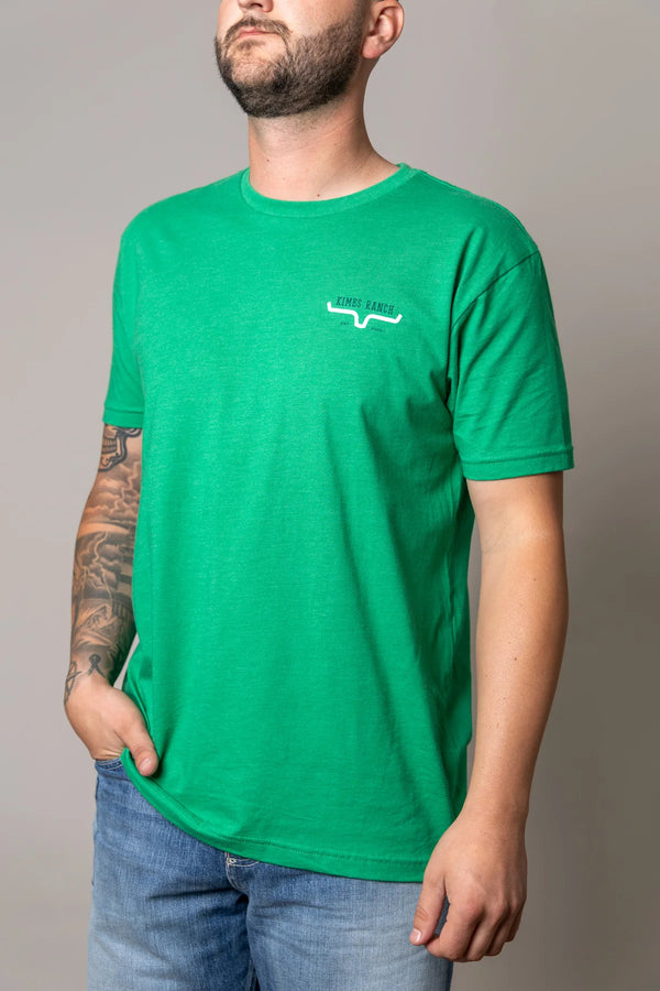 Kimes Ranch Bar Doors T-Shirt in Kelly Green