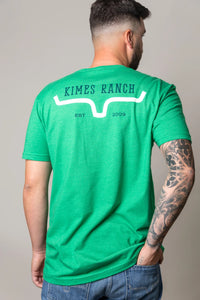 Kimes Ranch Bar Doors T-Shirt in Kelly Green