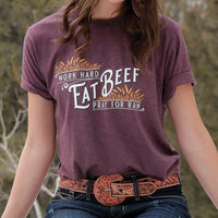 Cruel Women's "Eat Beef" T-Shirt