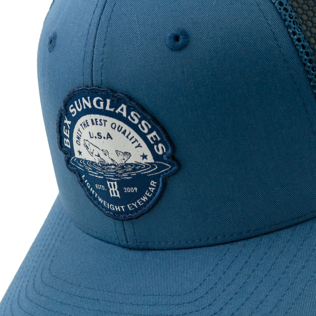 BEX Bluefin Classic Fit Hat in Slate Blue