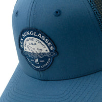 BEX Bluefin Classic Fit Hat in Slate Blue