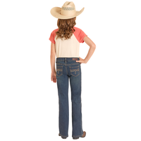 Rock & Roll Denim Girl's Bootcut Jeans in Dark Vintage