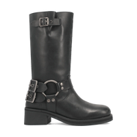 Dingo Women's Harlee Leather Boot in Black