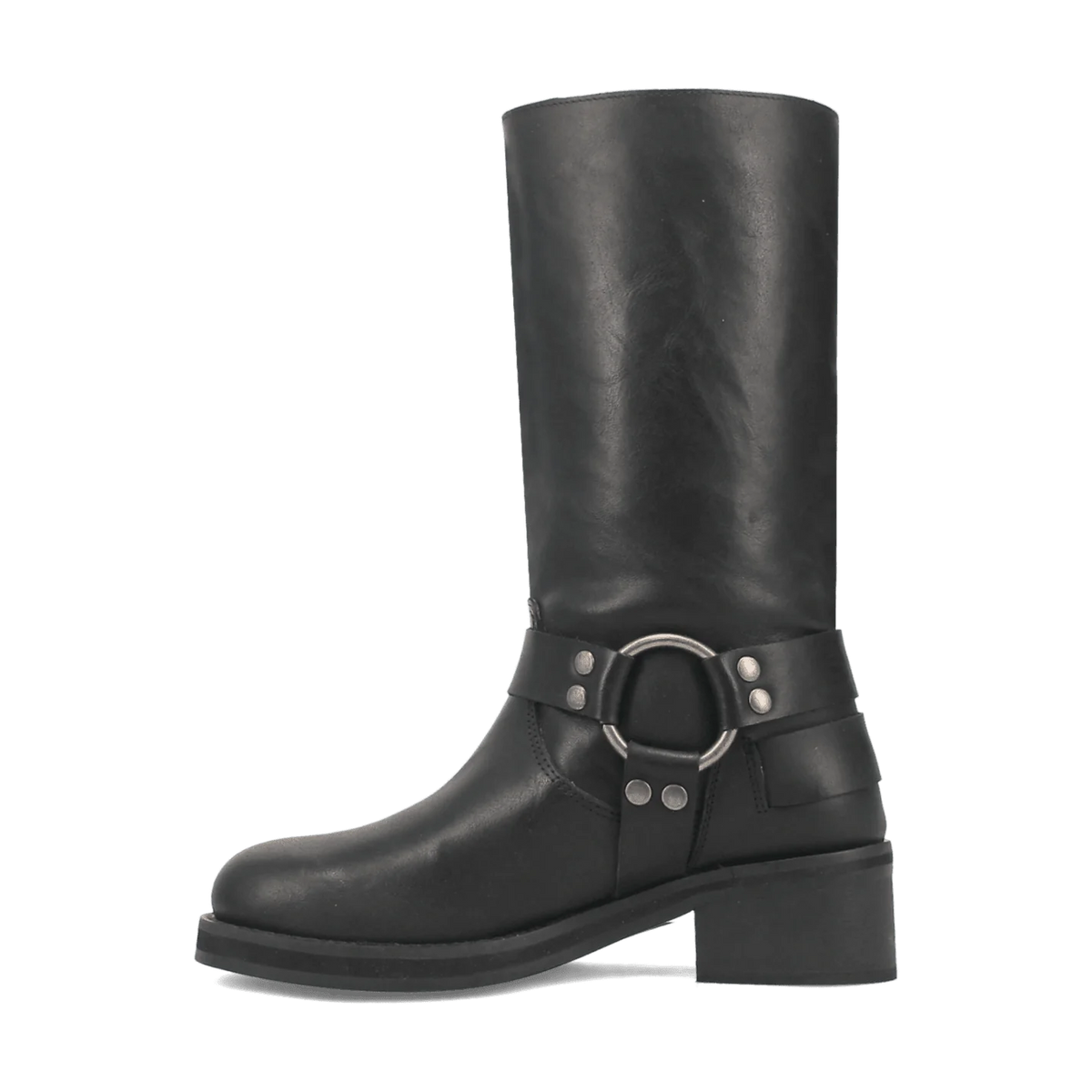 Dingo Women's Harlee Leather Boot in Black