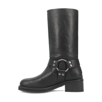 Dingo Women's Harlee Leather Boot in Black