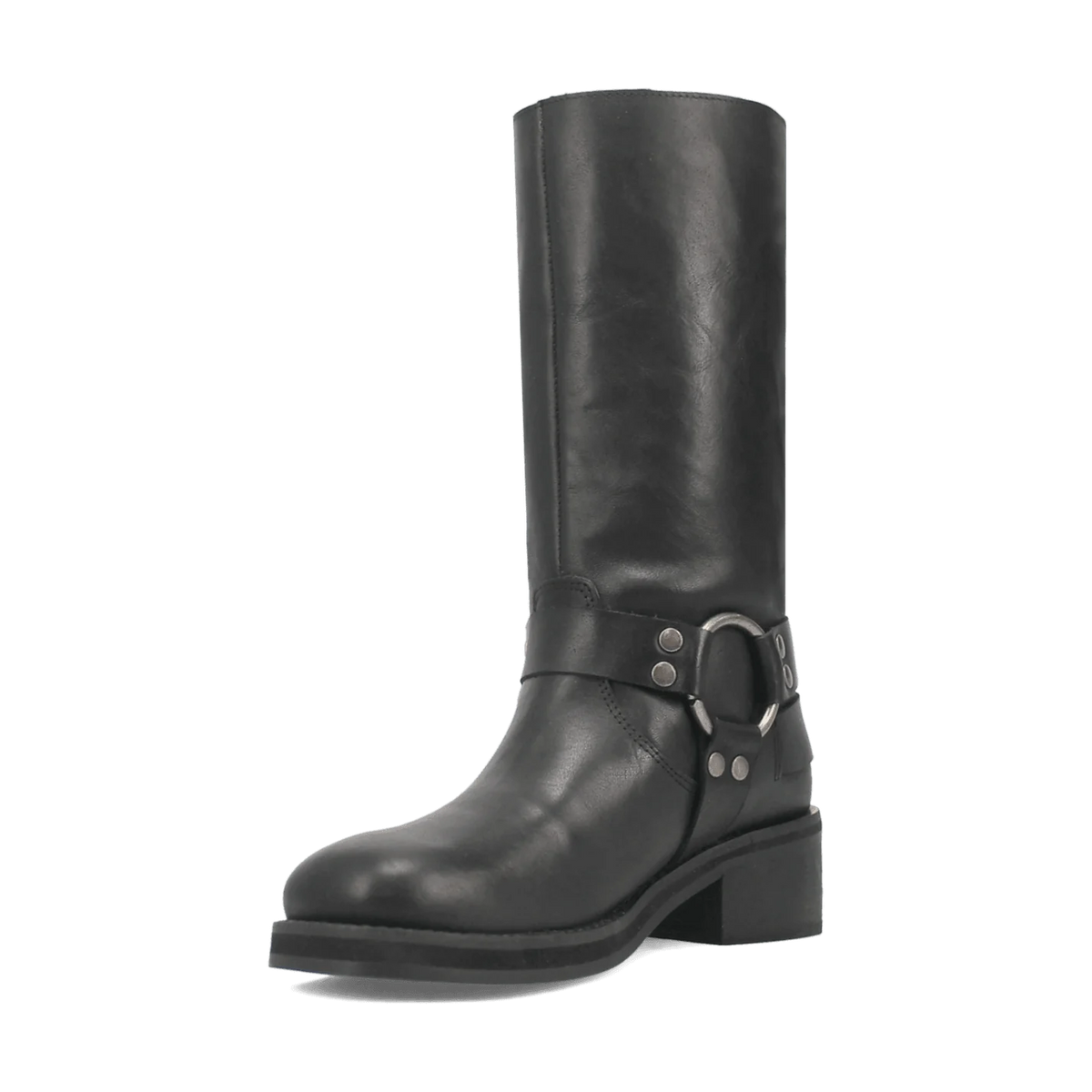 Dingo Women's Harlee Leather Boot in Black