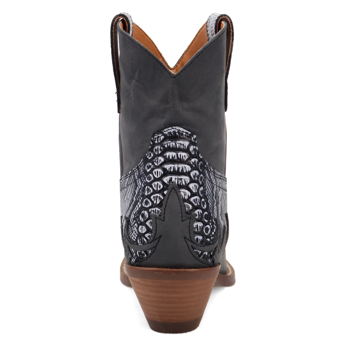 Dingo Women's Cobra Kiss Leather Bootie in Black