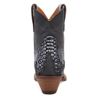 Dingo Women's Cobra Kiss Leather Bootie in Black